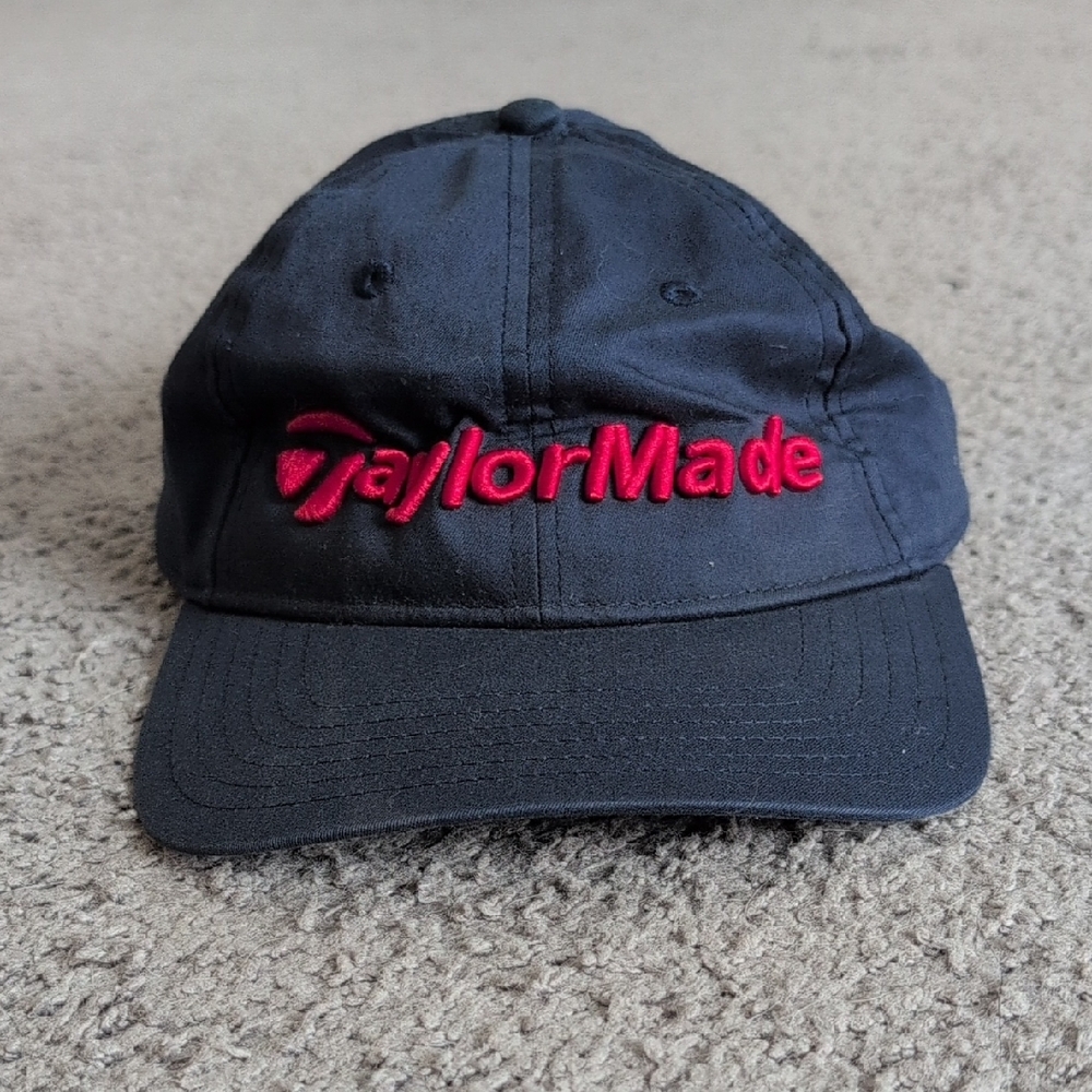 TaylorMade Men's Hat with Red Logo